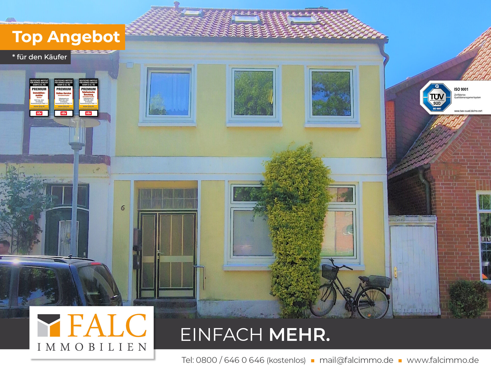 Mehrfamilienhaus zum Kauf 229.000 € 7 Zimmer 155 m²<br/>Wohnfläche 126 m²<br/>Grundstück Neuwerk Rendsburg 24768