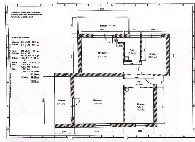 Wohnung zum Kauf provisionsfrei 315.000 € 3 Zimmer 83 m²<br/>Wohnfläche 1.<br/>Geschoss Aich Aichtal 72631