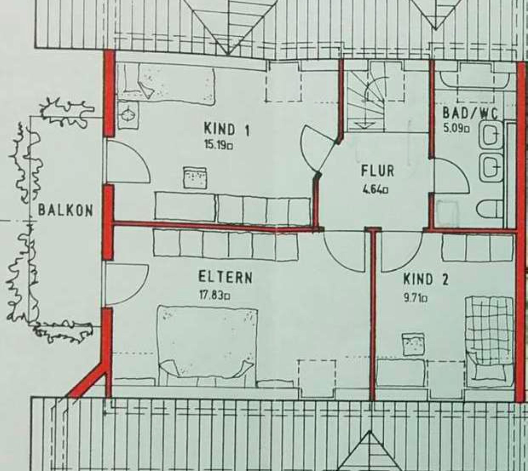 Maisonette zur Miete 1.132 € 4 Zimmer 111 m²<br/>Wohnfläche 2.<br/>Geschoss ab sofort<br/>Verfügbarkeit Forstgarten 1 Trippstadt Trippstadt 67705