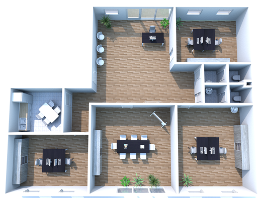 Bürogebäude zur Miete provisionsfrei 945 € 157,5 m² Bürofläche Bahnhofstr. 32 Döbeln 04720