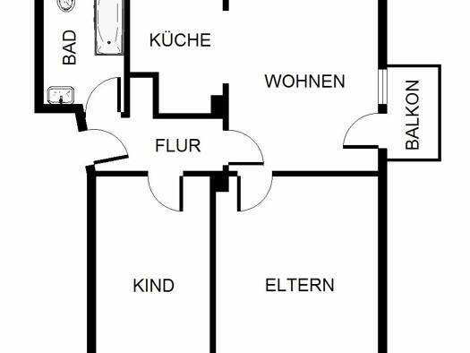 Wohnung zur Miete 399 € 3 Zimmer 51,7 m² EG frei ab 01.11.2026 Brinkmannsweg 39 Hassel Gelsenkirchen 45896