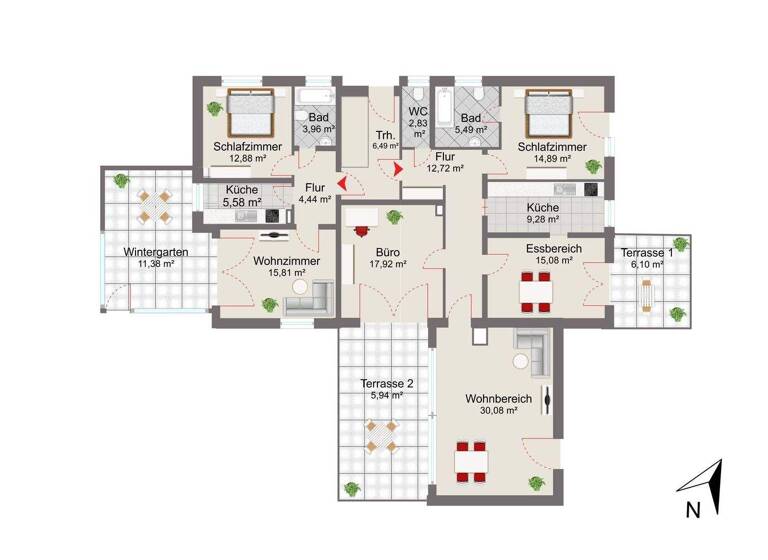 Einfamilienhaus zum Kauf 2.250.000 € 8 Zimmer 174,4 m² 861 m² Grundstück Gräfelfing 82166