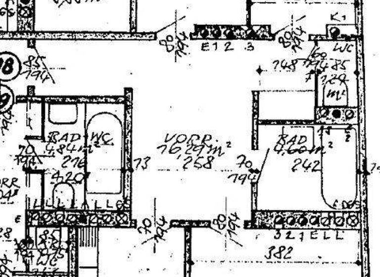 Wohnung zur Miete 1.106 € 2,5 Zimmer 83,8 m² 3. Geschoss frei ab 01.04.2026 Wien 1190