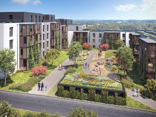 Wohnung zur Miete - Erstbezug 1.126 € 3 Zimmer 80,4 m² Innenstadt Bielefeld 33609