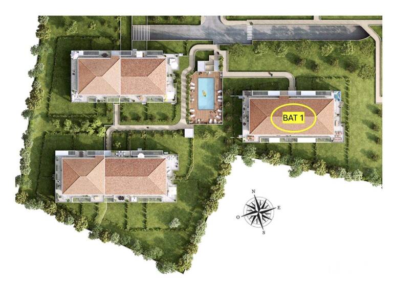 Wohnung zum Kauf 384.000 € 64 m² Gabelle-Courcettes-Les Clos Golfe-Juan 06220