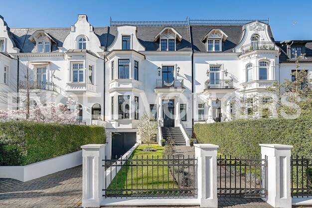 Villa zum Kauf 8.500.000 € 12 Zimmer 540 m² 840 m² Grundstück Harvestehude Hamburg 20149