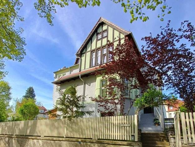 Villa zum Kauf 695.000 € 9 Zimmer 273 m² 661 m² Grundstück Naumburg Naumburg (Saale) 06618