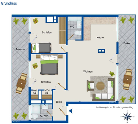 Wohnung zur Miete 700 € 3 Zimmer 82 m²<br/>Wohnfläche ab sofort<br/>Verfügbarkeit Eichenweg Karlsfeld 85757