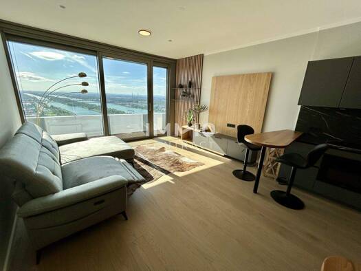 Wohnung zur Miete - Erstbezug 2.015 € 2 Zimmer 58,9 m² 42. Geschoss Wien 1220