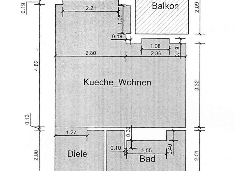 Studio zur Miete 685 € 1 Zimmer 35 m² 1. Geschoss Simon-Bolivar-Straße 6 Alt-Hohenschönhausen Berlin 13055