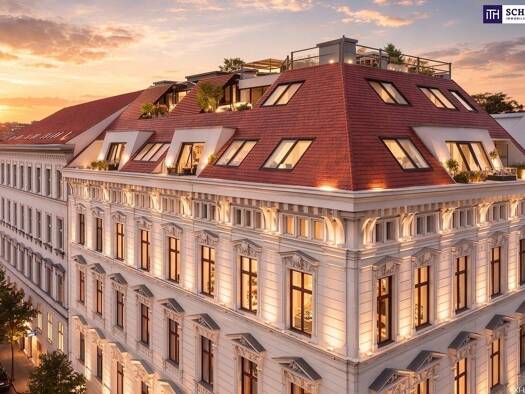 Wohnung zum Kauf - Erstbezug provisionsfrei 1.090.000 € 3 Zimmer 93,2 m² 5. Geschoss Hermanngasse Neubau 1070