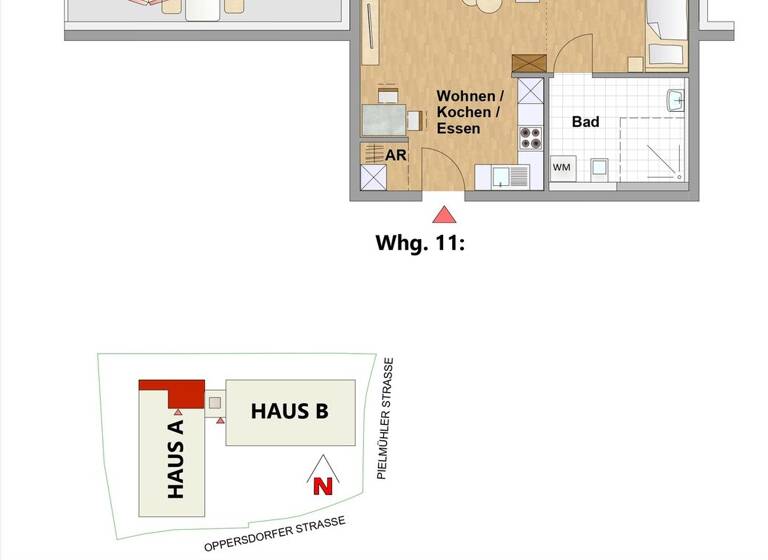 Studio zum Kauf - Erstbezug provisionsfrei 295.230 € 1 Zimmer 50,3 m² Lappersdorf 93138