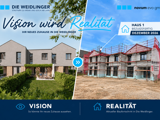 Reihenendhaus zum Kauf - Erstbezug provisionsfrei 490.000 € 4 Zimmer 119 m² 325 m² Grundstück frei ab 18.12.2026 Gedersdorf 3494