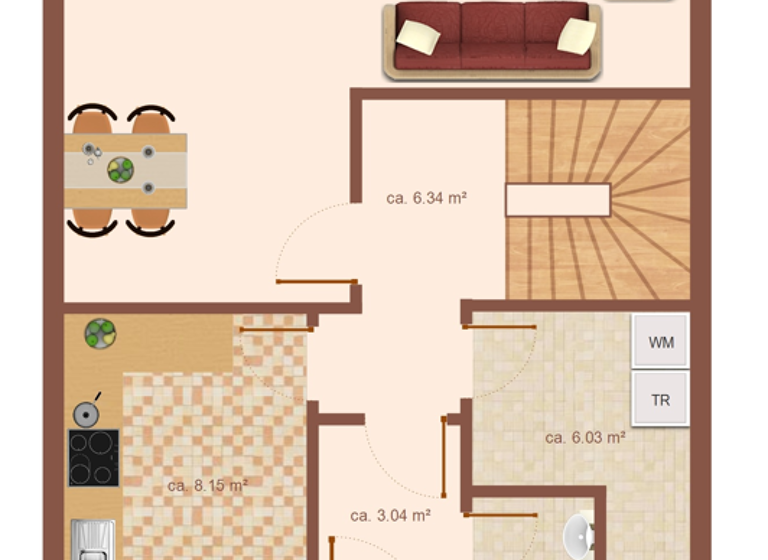 Reihenmittelhaus zum Kauf 309.000 € 4 Zimmer 127 m² 286 m² Grundstück Wildeshausen 27793