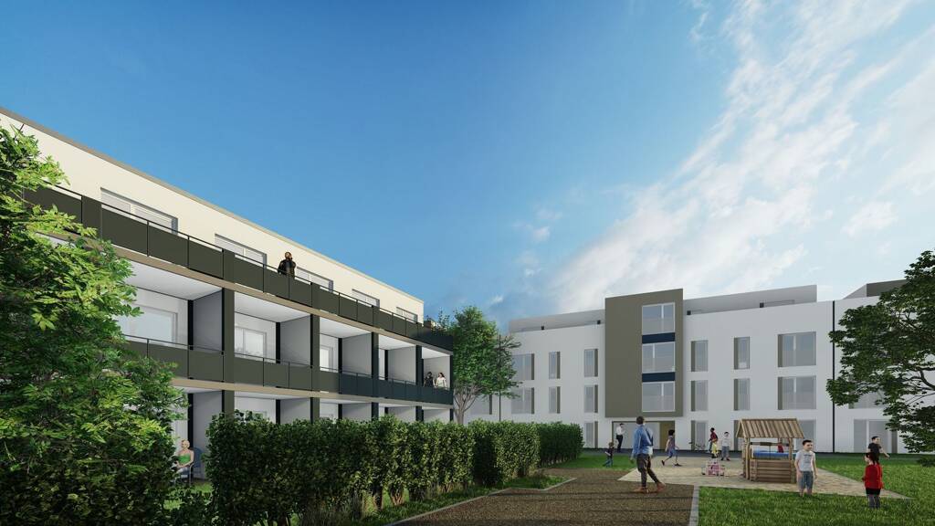 Wohnung zur Miete - Erstbezug 395 € 2 Zimmer 51,4 m² frei ab 01.07.2026 Felix-Zimmermann-Straße 4 Trier-West-Pallien Trier 54294