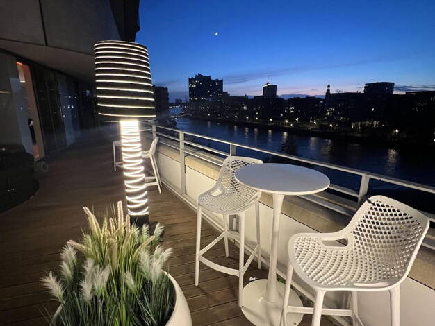 Terrassenwohnung zum Kauf provisionsfrei 1.756.440 € 2 Zimmer 146,4 m² 4. Geschoss Am Strandkai 3 HafenCity Hamburg 20457