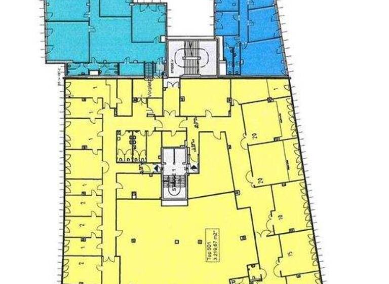 Bürogebäude zur Miete 15 € 278 m² Bürofläche Wien 1120