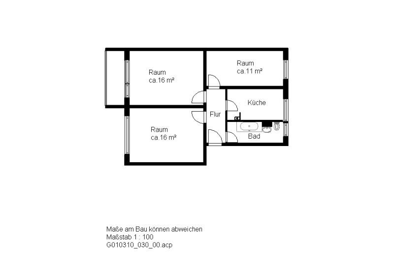 Wohnung zur Miete 359 € 3 Zimmer 59,7 m²<br/>Wohnfläche 5.<br/>Geschoss Kattowitzer Str. 9 Südstadt Halle (Saale) 06128