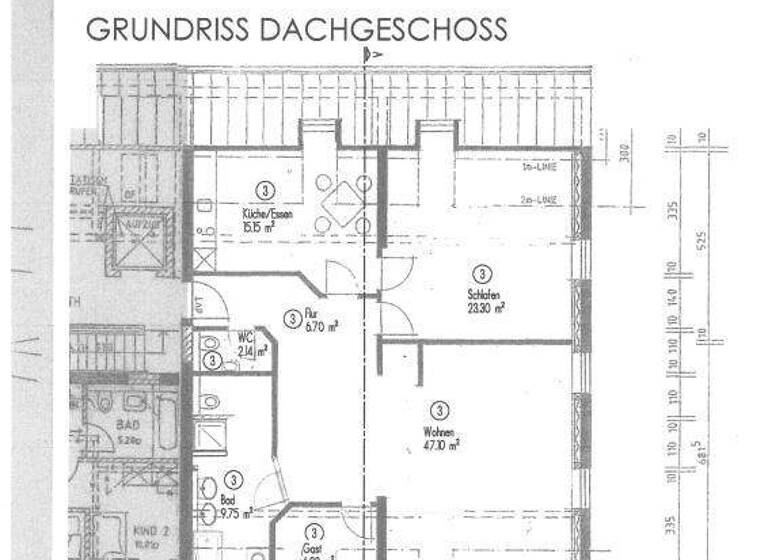 Wohnung zur Miete 1.575 € 2,5 Zimmer 110,4 m² 2. Geschoss Weilheim Weilheim in Oberbayern 82362
