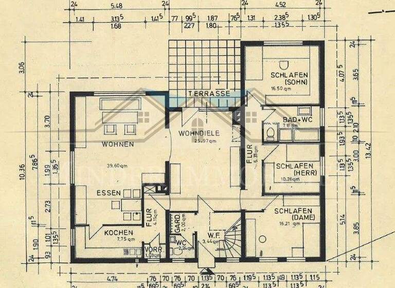 Wohnung zur Miete 1.100 € 4 Zimmer 141 m² Griedel Butzbach 35510