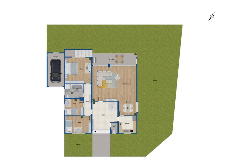 Bungalow zum Kauf 640.000 € 5 Zimmer 154,4 m² 586 m² Grundstück Lampertheim 68623