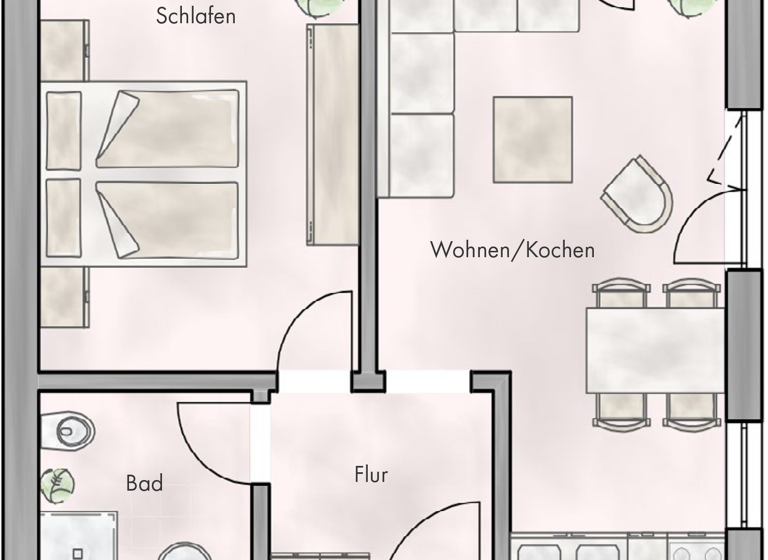 Wohnung zum Kauf 149.500 € 2 Zimmer 39,5 m² Sellin 18586