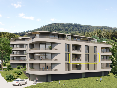 Wohnung zum Kauf - Erstbezug provisionsfrei 469.500 € 3,5 Zimmer 81,8 m² 1. Geschoss frei ab sofort Bergseestraße 110 Bad Säckingen Bad Säckingen 79713