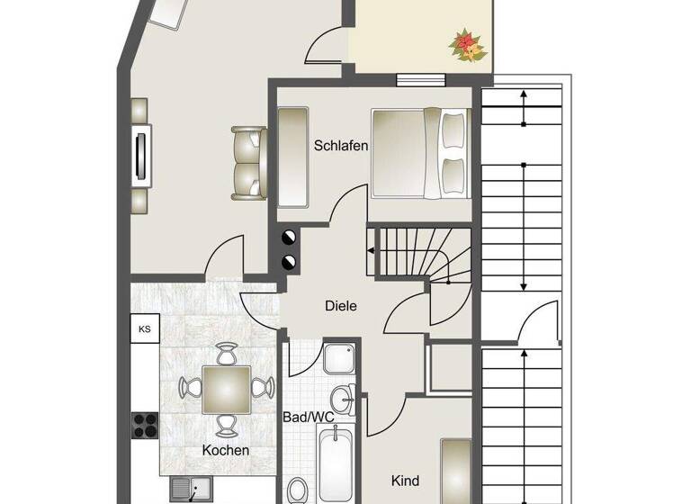 Mehrfamilienhaus zum Kauf 338.500 € 9 Zimmer 220,1 m² 965 m² Grundstück Neustadt Neustadt (Hessen) 35279
