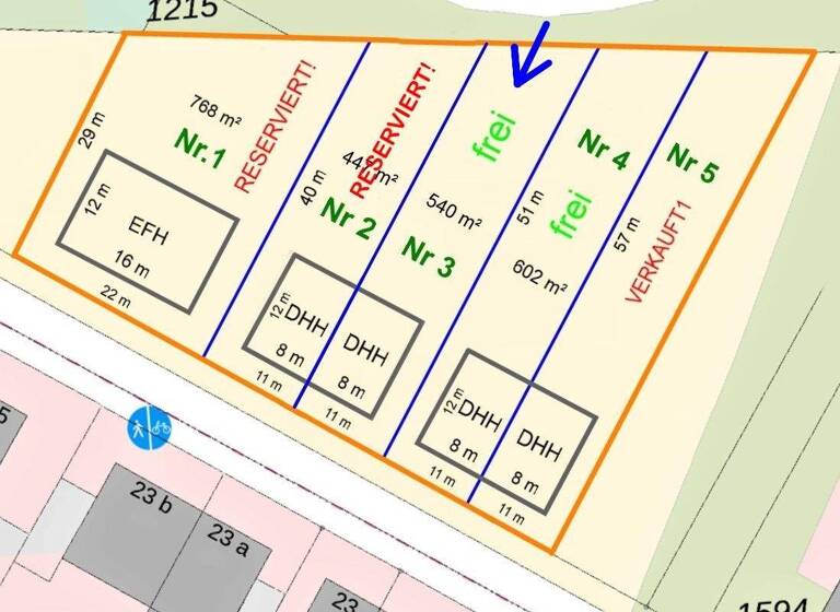 Grundstück zum Kauf 359.000 € 540 m² Grundstück Osterath Meerbusch 40670