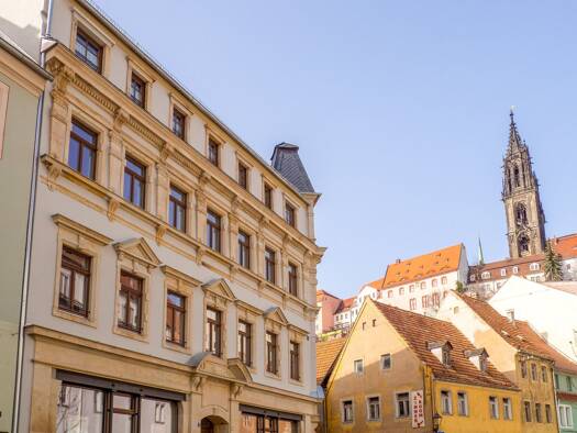 Terrassenwohnung zur Miete 398 € 1,5 Zimmer 36,2 m² Geschoss 1/4 frei ab sofort Baderberg Meißen 01662