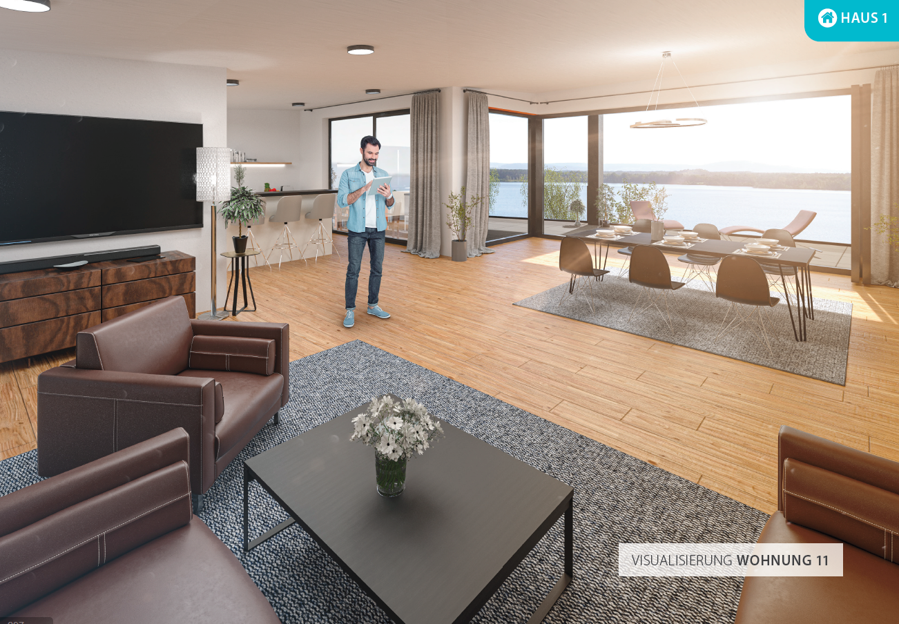 Penthouse zum Kauf provisionsfrei 3 Zimmer 180,1 m²<br/>Wohnfläche 2.<br/>Geschoss ab sofort<br/>Verfügbarkeit Am Retzer Schübl 2 Steinberg Steinberg am See 92449