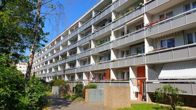 Wohnung zur Miete 435 € 3 Zimmer 59,1 m² 2. Geschoss frei ab 01.06.2025 Feigenweg 2 Nördliche Neustadt Halle 06122