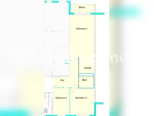 Wohnung zur Miete nur mit Wohnberechtigungsschein Tauschwohnung 450 € 3 Zimmer 65 m² Egstedt a Steiger Erfurt 99097