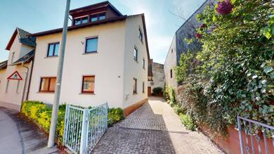Doppelhaushälfte zum Kauf 389.000 € 7 Zimmer 180 m² 311 m² Grundstück Hauptstr. 43 Obergrombach Bruchsal / Obergrombach 76646