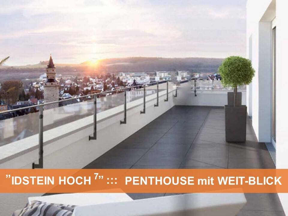 Penthouse zum Kauf 1.200.000 € 5 Zimmer 205 m²<br/>Wohnfläche 3.<br/>Geschoss Idstein Idstein 65510