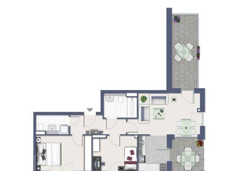 Wohnung zur Miete - Erstbezug 1.280 € 3 Zimmer 77,7 m² 3. Geschoss frei ab sofort Frieda-Mager-Allee 2 Dransdorf Bonn 53121