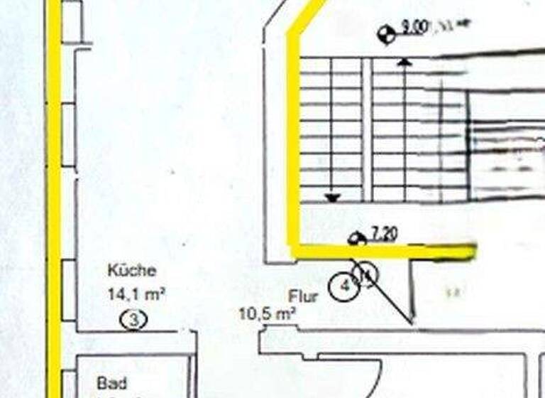 Wohnung zur Miete 1.500 € 3 Zimmer 77 m² 2. Geschoss Wilhelmsruh Berlin 13158