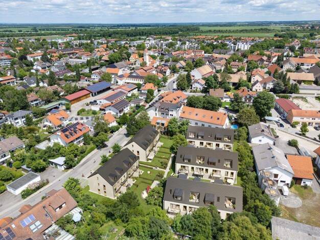 Wohnung zum Kauf - Neubau provisionsfrei 884.000 € 4 Zimmer 93,7 m² 2. Geschoss Hofstattstraße 17 Aschheim 85609