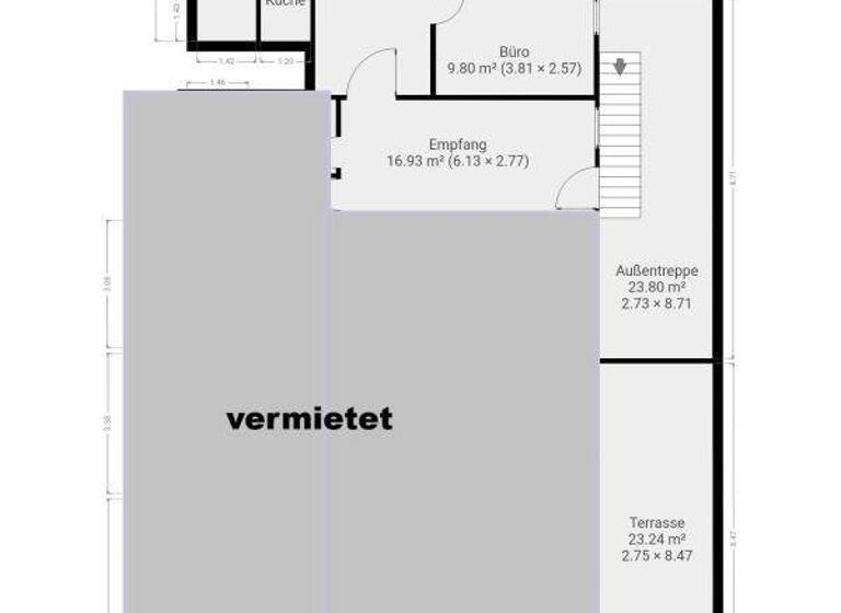 Bürofläche zur Miete 850 € 75 m² Bürofläche Mülheim Mülheim-Kärlich 56220