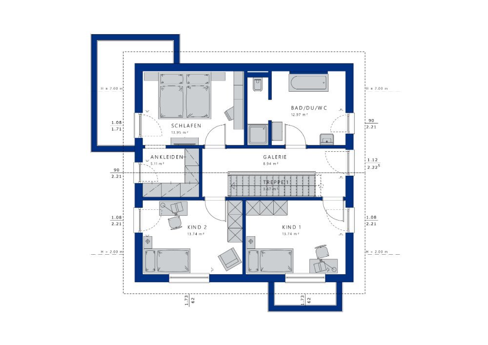 Einfamilienhaus zum Kauf provisionsfrei 443.900 € 5 Zimmer 140 m²<br/>Wohnfläche 710 m²<br/>Grundstück Annaberg Annaberg-Buchholz 09456