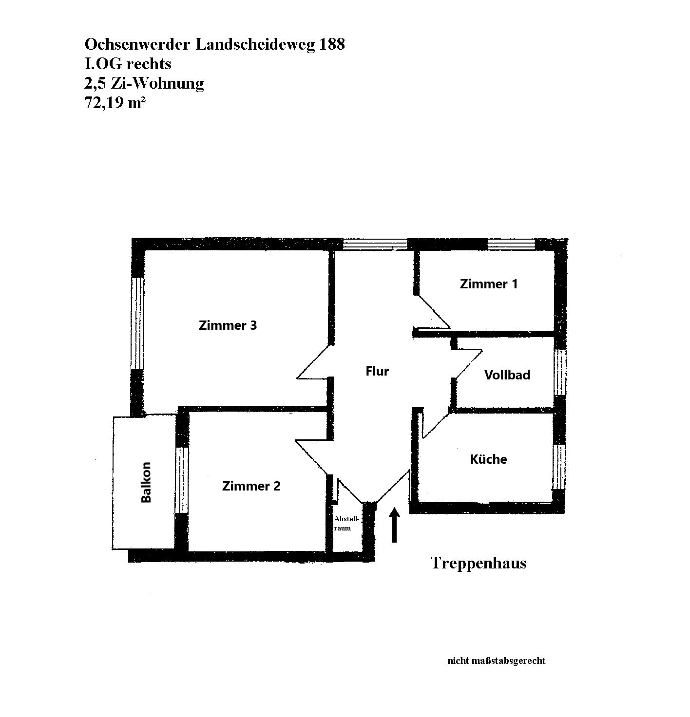 Wohnung zur Miete 875 € 2,5 Zimmer 72,2 m²<br/>Wohnfläche 1.<br/>Geschoss 01.01.2025<br/>Verfügbarkeit Ochsenwerder Landscheideweg 188 Ochsenwerder Hamburg 21037