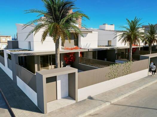 Doppelhaushälfte zum Kauf provisionsfrei 359.900 € 4 Zimmer 128 m² 228 m² Grundstück Calle Del Jurel Los Santos 30383