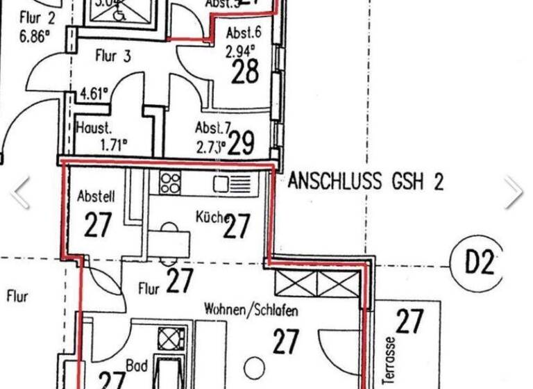 Studio zur Miete 315 € 1 Zimmer 34 m² frei ab 01.03.2026 Ostrower Straße 13 Mitte Cottbus 03046