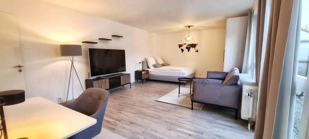 Studio zur Miete Wohnen auf Zeit 1.500 € 1 Zimmer 49 m² frei ab 15.02.2026 Leimenrode 00 Nordend - West Frankfurt am Main 60322