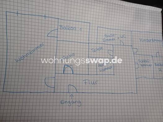 Wohnung zur Miete Tauschwohnung 600 € 3 Zimmer 80 m² 7. Geschoss Märkisches Viertel Reinickendorf 13439