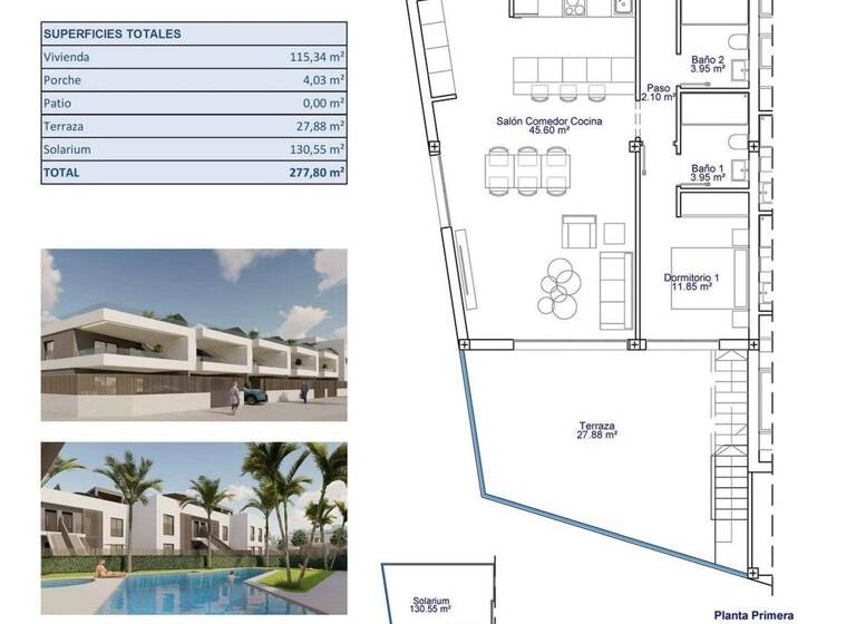 Haus zum Kauf 495.000 € 115 m² Pilar de la Horadada 03190
