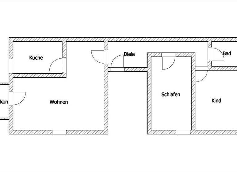 Wohnung zur Miete 564 € 3 Zimmer 90 m² 3 Geschosse frei ab sofort Innenstadt Riesa 01589