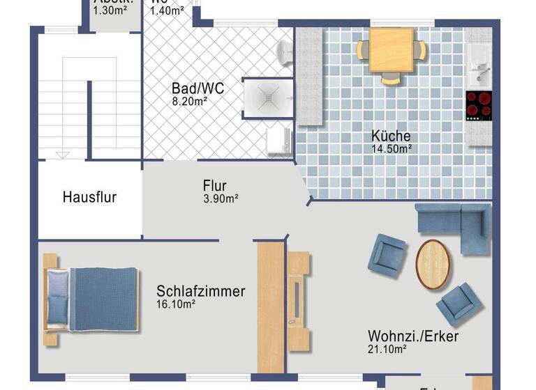 Wohnung zum Kauf 200.000 € 2 Zimmer 66 m² West Jena 07743