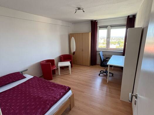 Wohnung zur Miete 390 € 1 Zimmer 15 m² Geschoss 16/17 frei ab sofort Gerhart-Hauptmann-Straße 15 Bruck Erlangen 91058