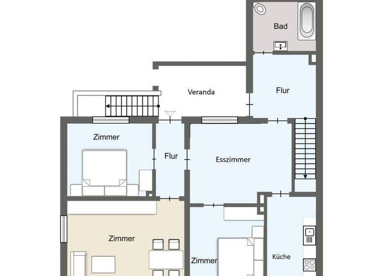 Doppelhaushälfte zum Kauf 160.000 € 6 Zimmer 110 m² 952 m² Grundstück frei ab 30.04.2026 Vetschau Vetschau/Spreewald 03226